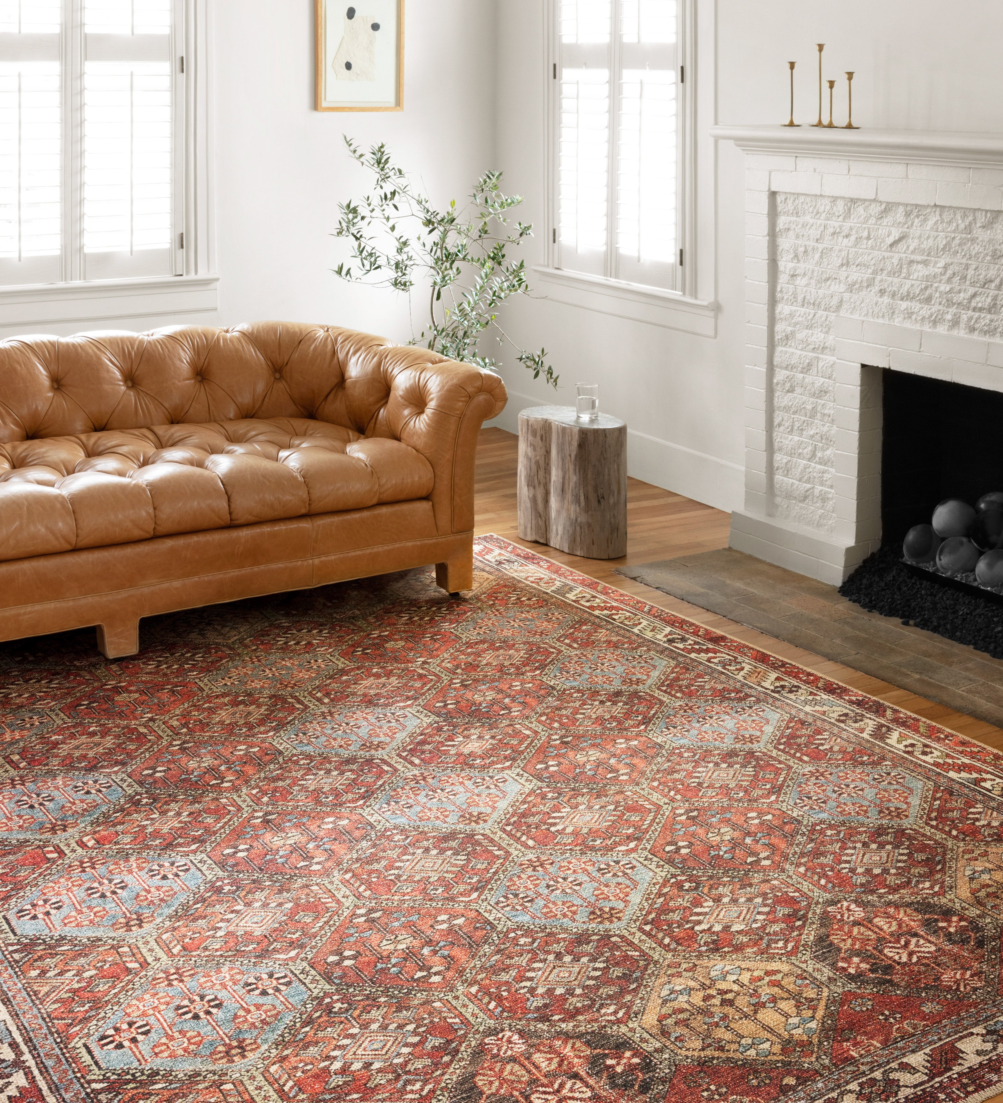 Loloi Loren Spice / Multi Rug RUGS - synthetic Loloi