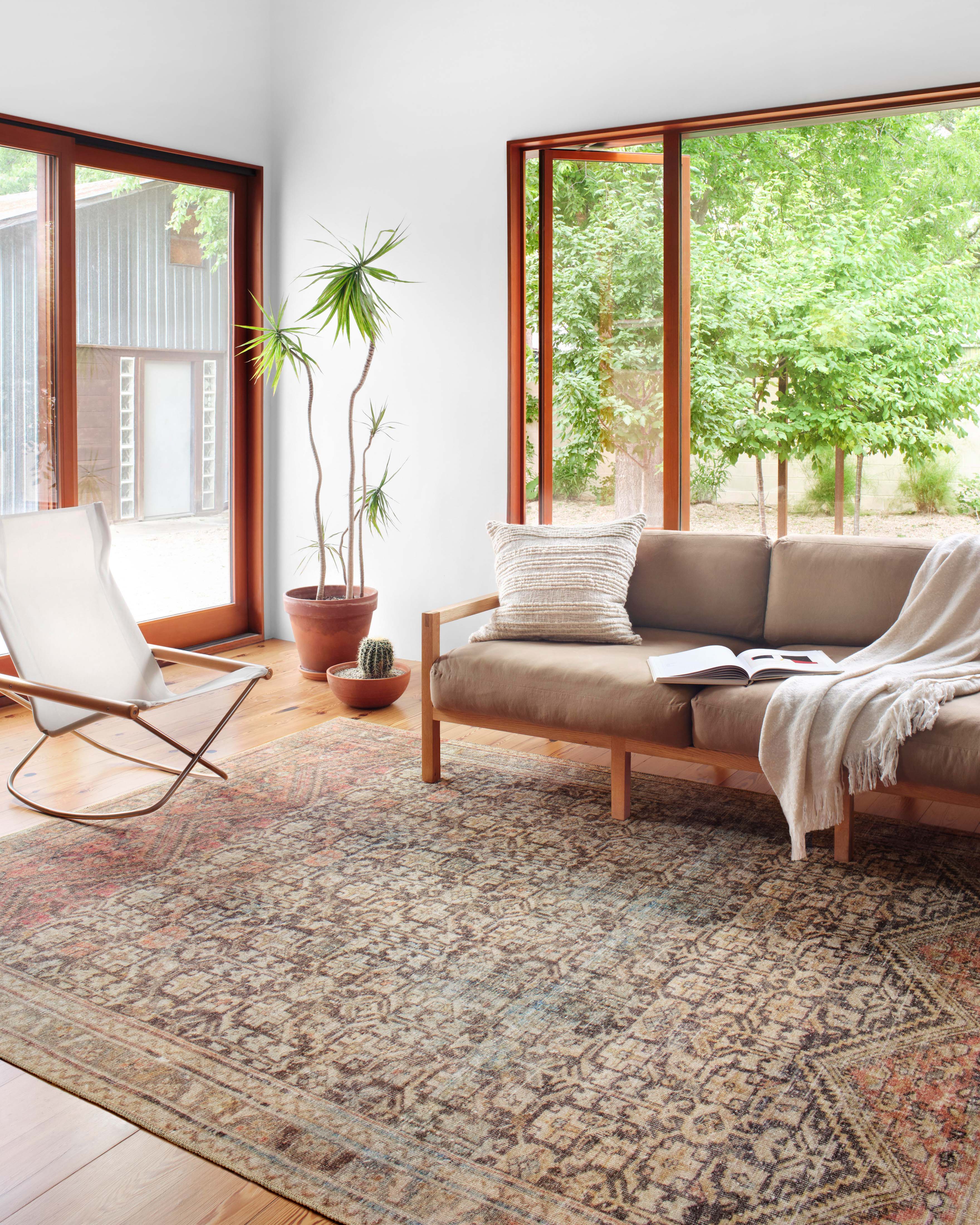 Loloi Loren Charcoal / Multi Rug 2-patterned rugs Loloi