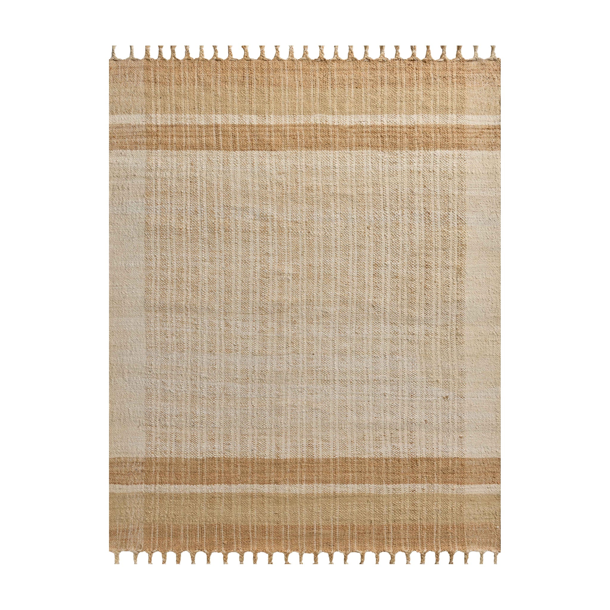 Joanna Gaines x Loloi Louie Ivory / Natural Rug RUGS - jute Loloi 18" x 18"