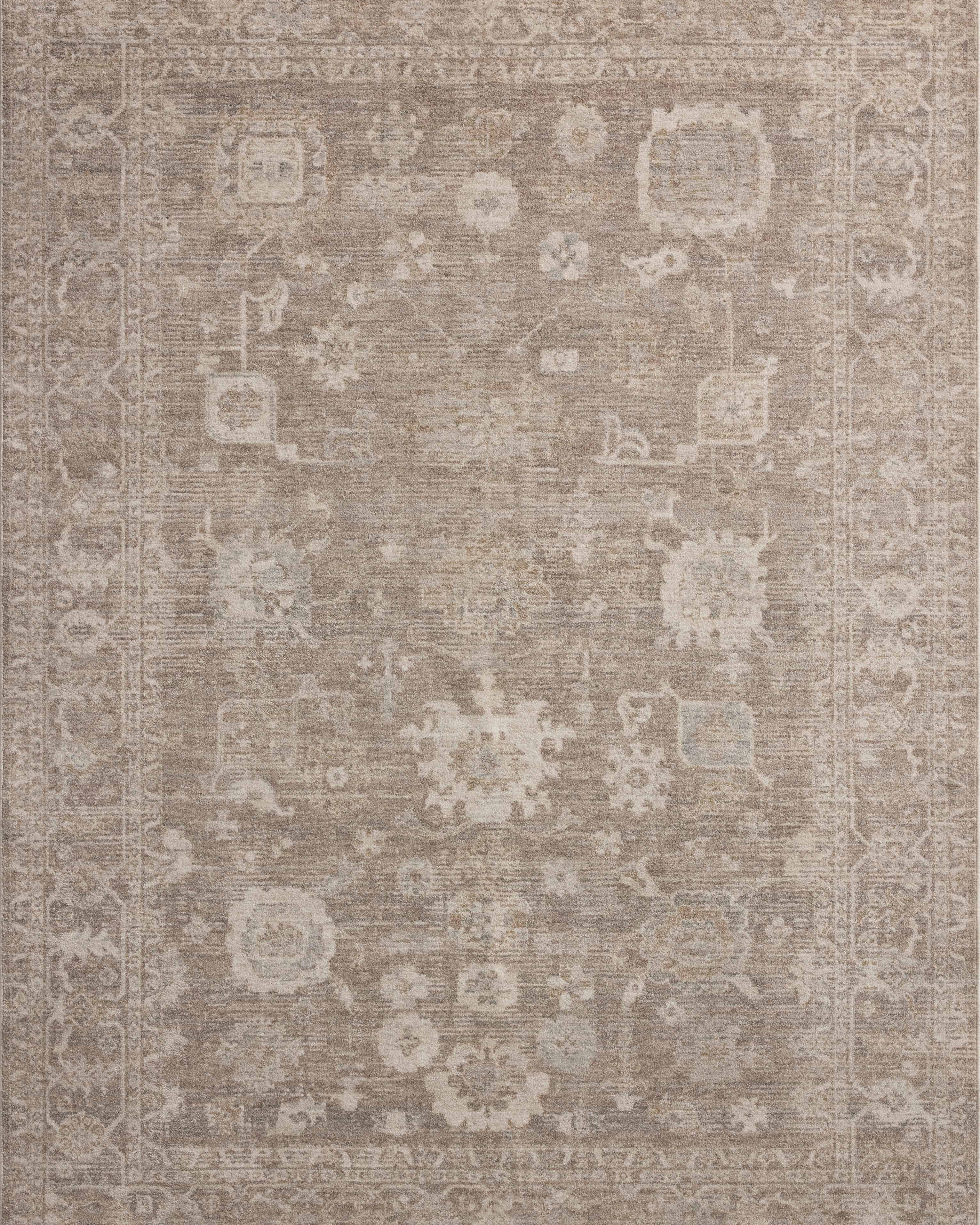 OVERSTOCK ITEM - Loloi Louisa Taupe / Ivory Rug - 5'3" x 7'6" IN STORE - Sale Rug Loloi