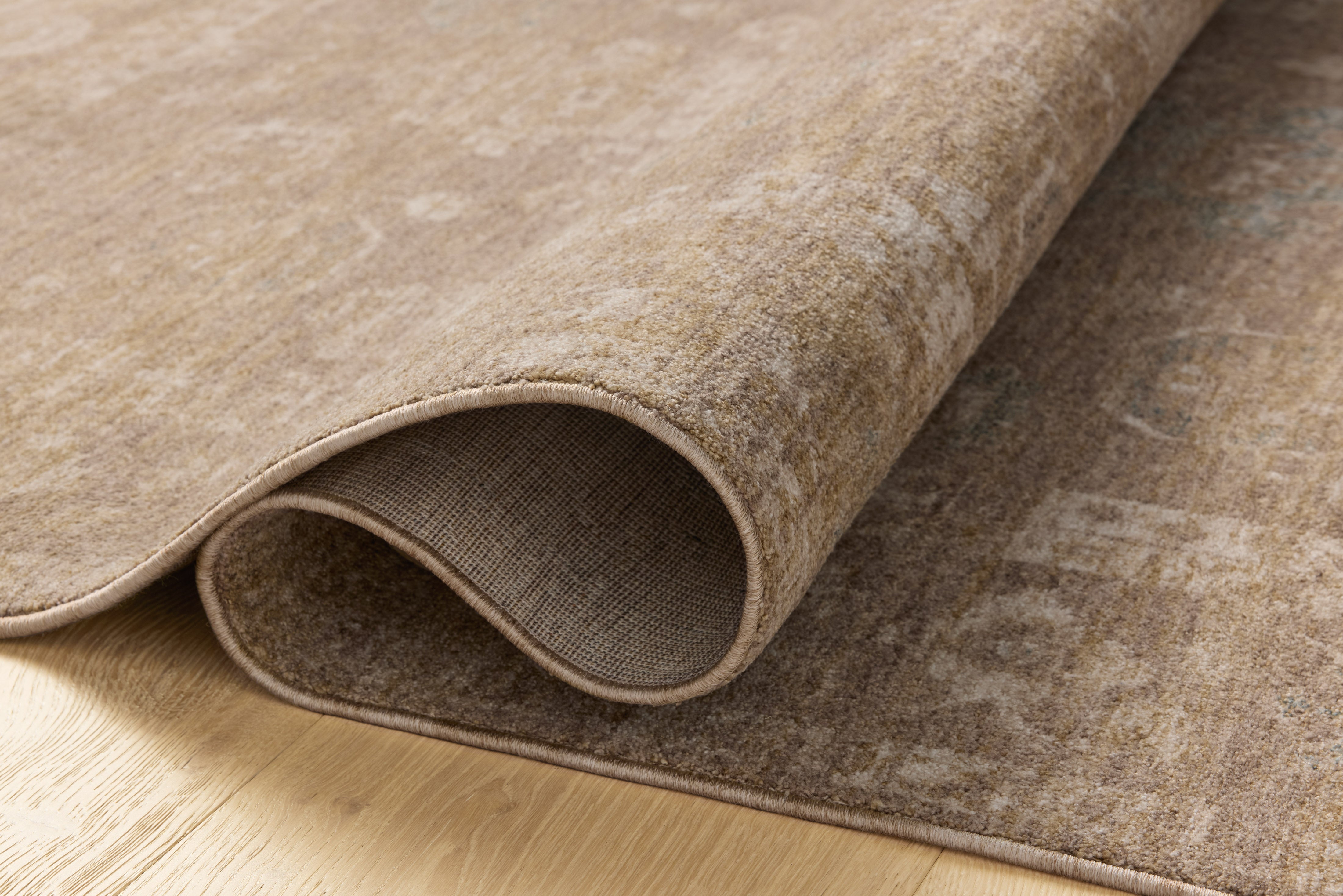 Chris Loves Julia x Loloi Louisa Taupe / Gold Rug RUGS - vintage inspired Loloi