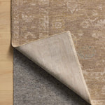 Chris Loves Julia x Loloi Louisa Taupe / Gold Rug RUGS - vintage inspired Loloi