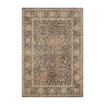Loloi Lourdes Charcoal / Ivory Rug RUGS - synthetic Loloi 18" x 18"