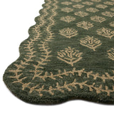 Rifle Paper Co. x Loloi Lisette Forest / Oatmeal Rug RUGS - wool Loloi
