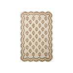 Rifle Paper Co. x Loloi Lisette Ivory / Natural Rug RUGS - wool Loloi 18" x 18"