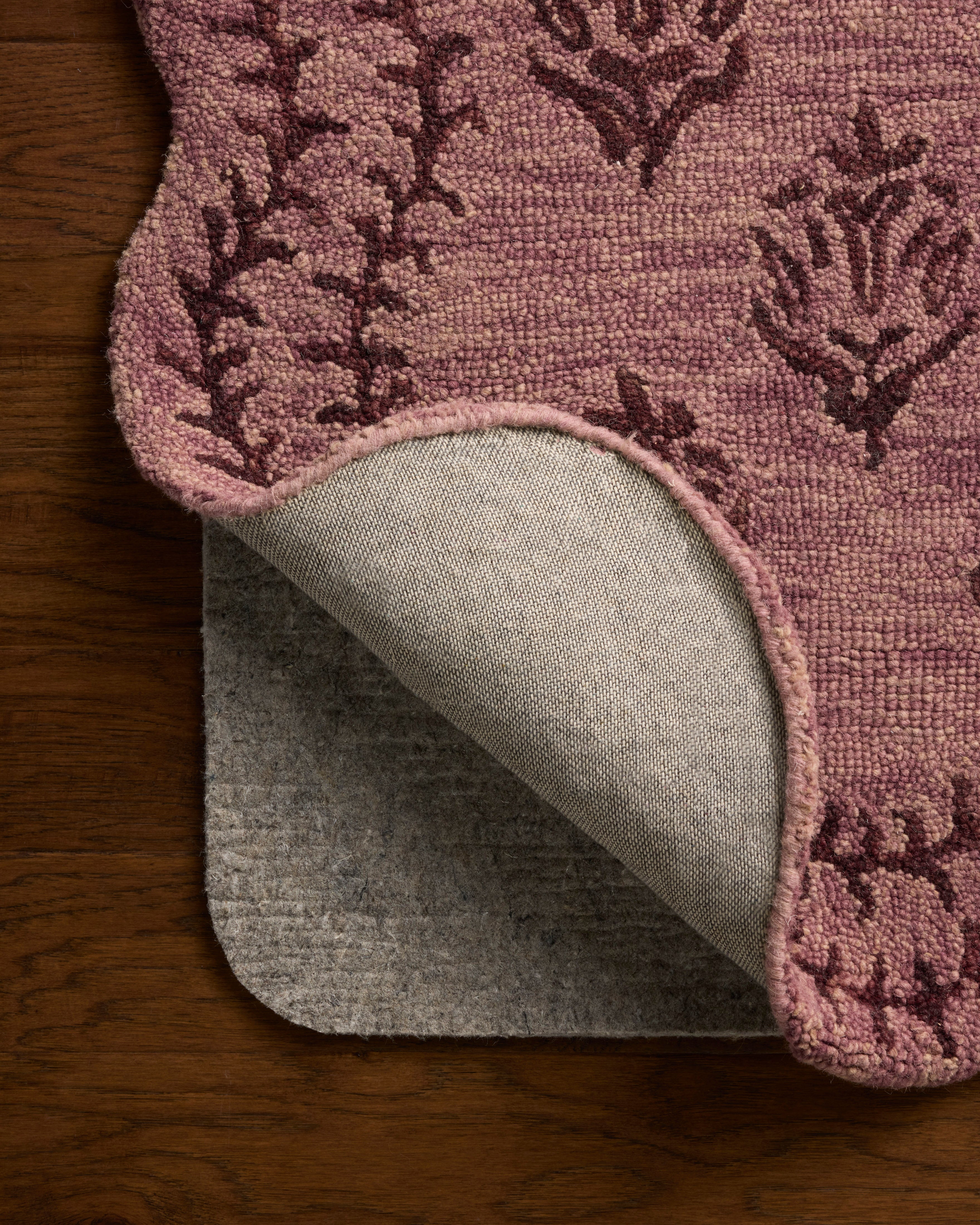 Rifle Paper Co. x Loloi Lisette Plum / Dark Plum Rug RUGS - wool Loloi