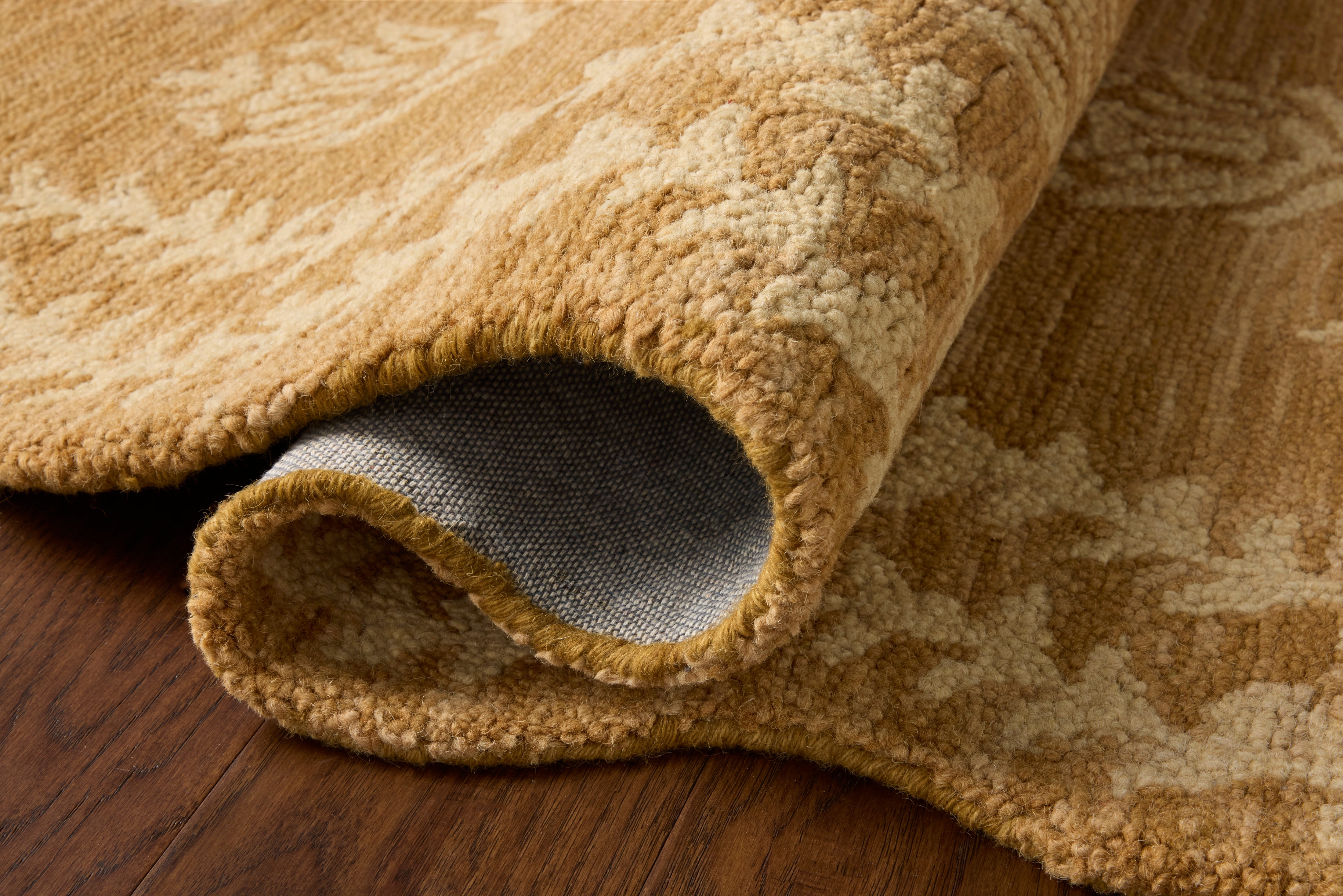 Rifle Paper Co. x Loloi Lisette Wheat / Ivory Rug RUGS - wool Loloi 18" x 18"