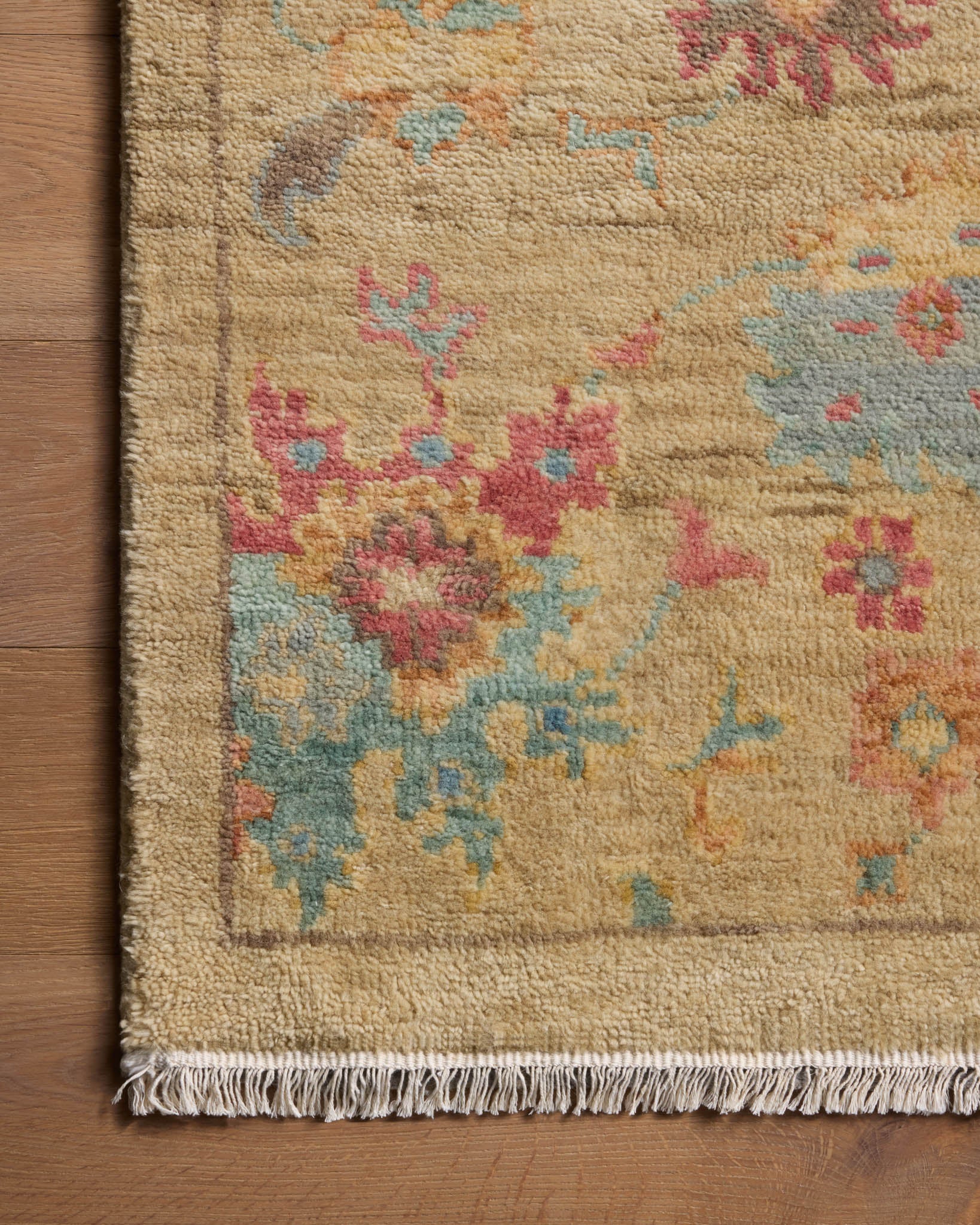 Magnolia Home x Loloi Lucille Khaki / Multi Rug - Rug & Weave