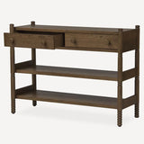 Mylie Oak Console Table FURNITURE - console table Union Home