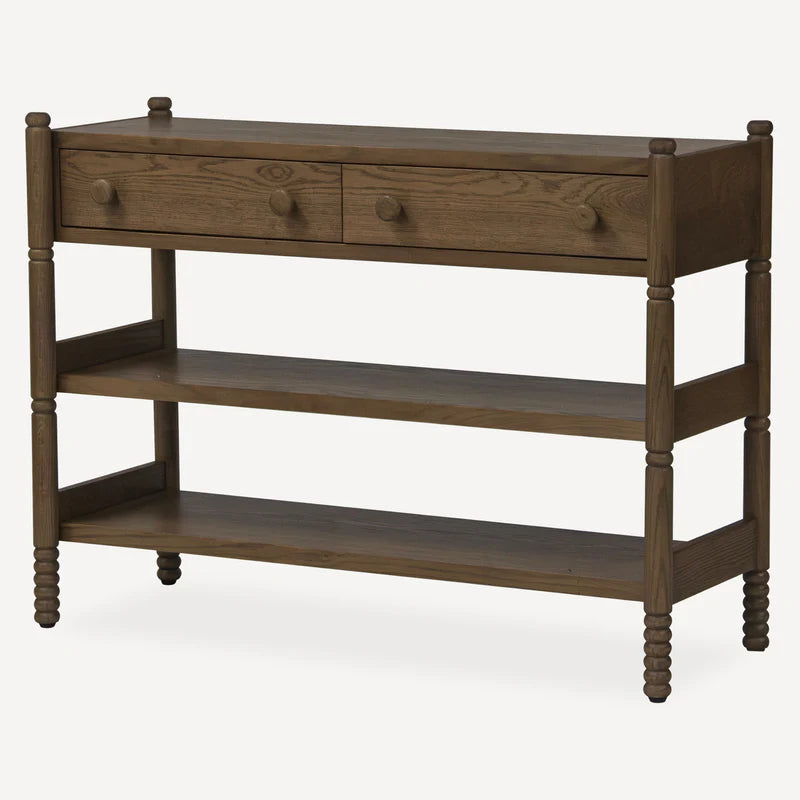 Mylie Oak Console Table FURNITURE - console table Union Home