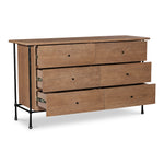 Ryne 6 Drawer Dresser FURNITURE - dressers & chests Moe's Furniture