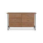 Ryne 6 Drawer Dresser FURNITURE - dressers & chests Moe's Furniture