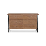 Ryne 6 Drawer Dresser FURNITURE - dressers & chests Moe's Furniture