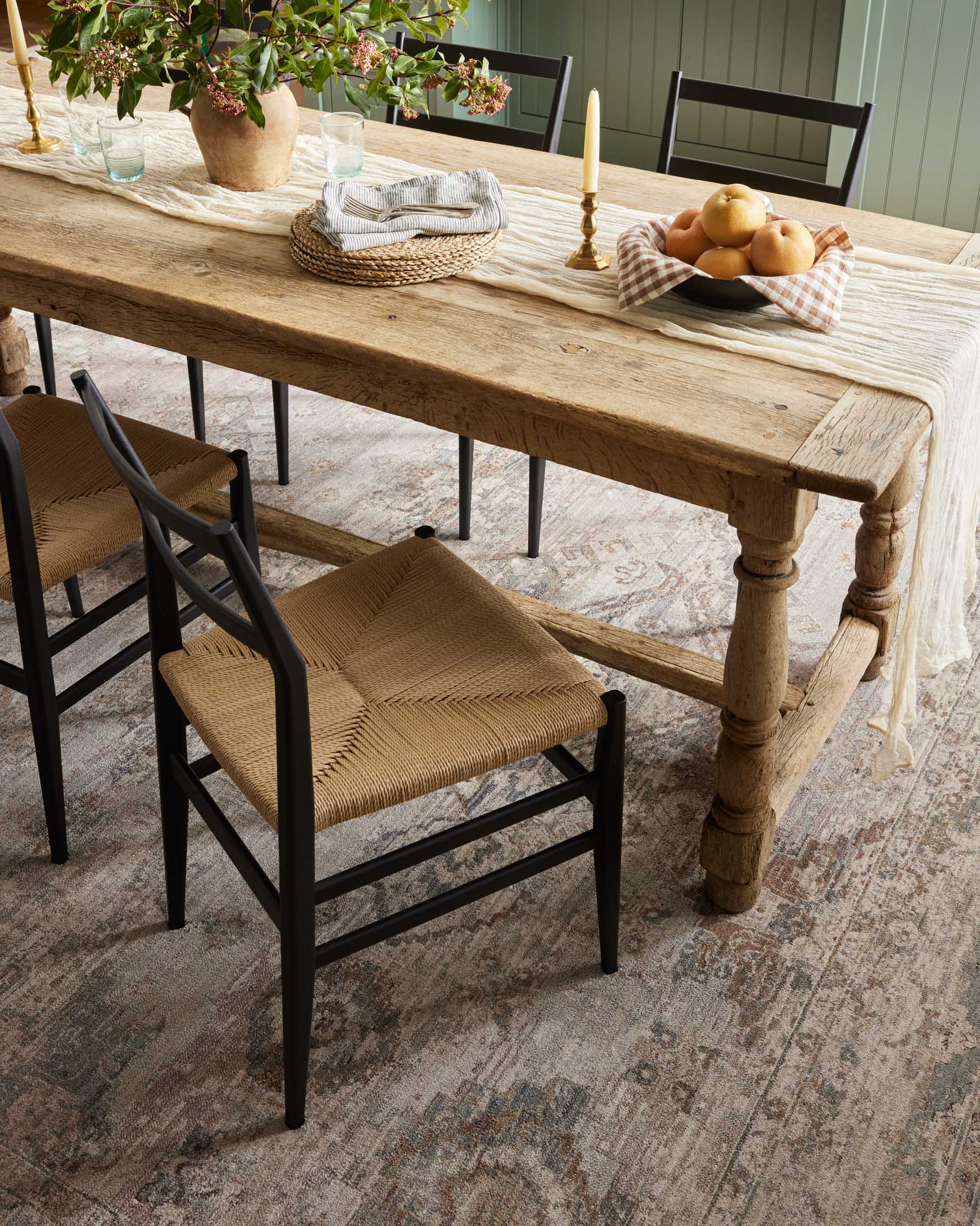 Loloi Lyra Blush / Dove Rug 0-RUGS-patterned Loloi