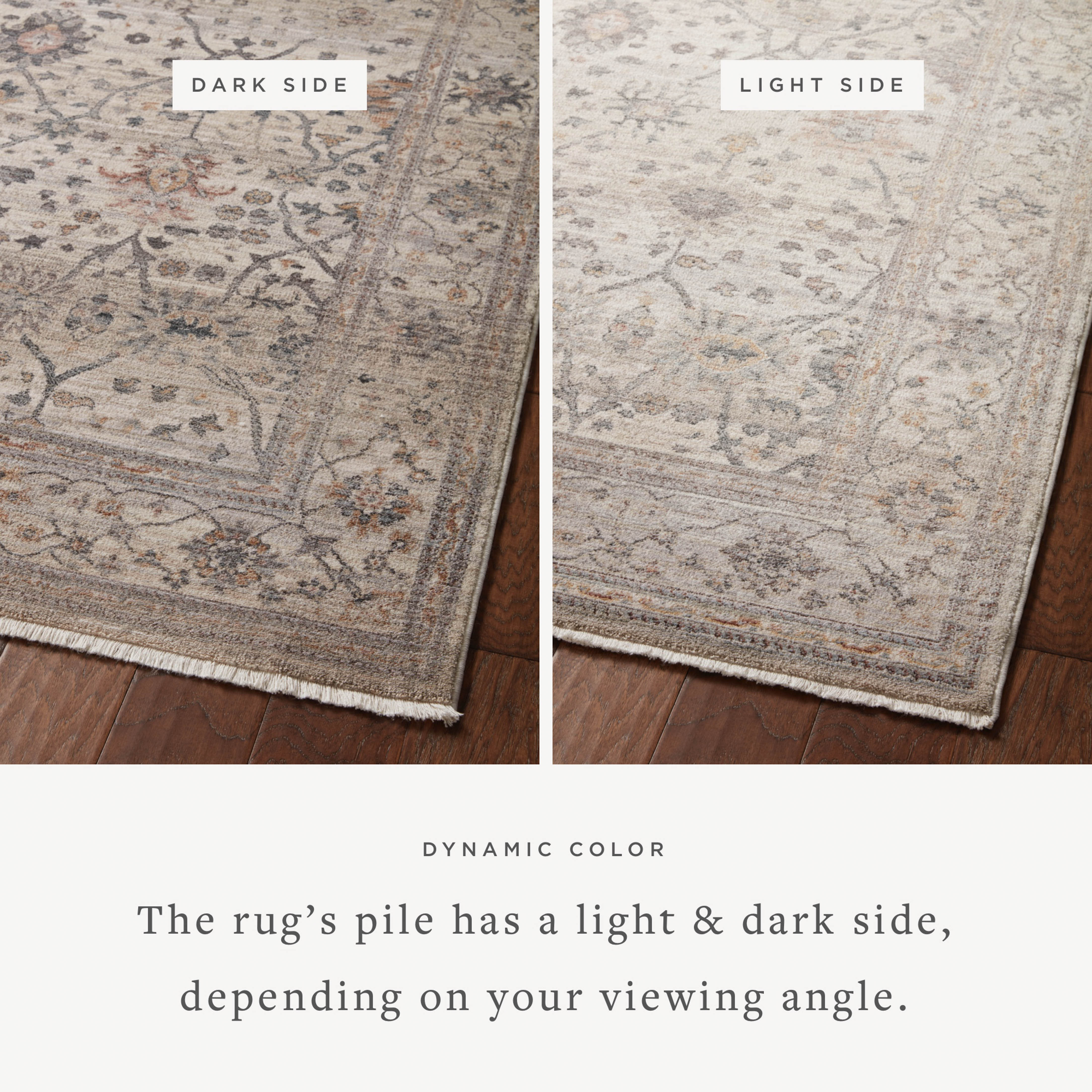 Loloi Lyra Pebble / Multi Rug 0-RUGS-patterned Loloi