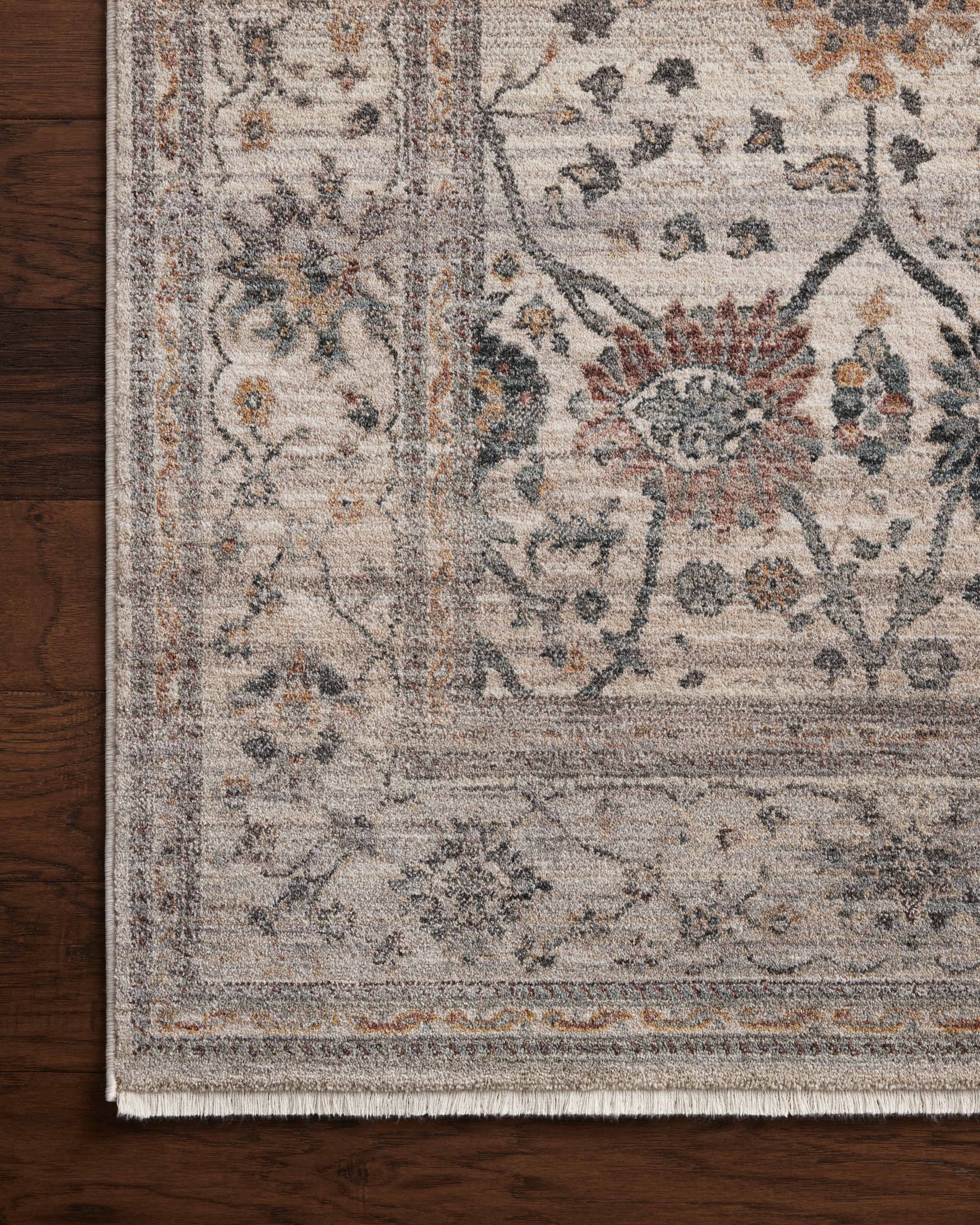 Loloi Lyra Pebble / Multi Rug 0-RUGS-patterned Loloi
