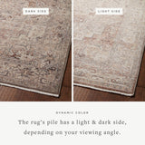 Loloi Lyra Berry / Stone Rug 0-RUGS-patterned Loloi