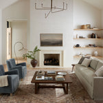 Loloi Lyra Natural / Mocha Rug 0-RUGS-patterned Loloi