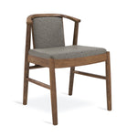 Lanark Dining Chair FURNITURE - dining chair Gus Lundy Truffle & Classic Walnut