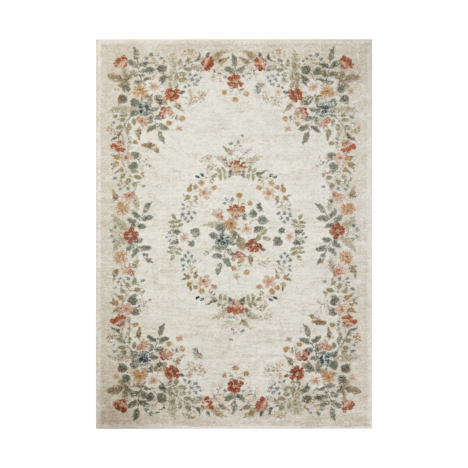 OVERSTOCK - Loloi Laurel Strawberry Fields Cream Rug - 2'8" x 4' IN STORE - Rugs Loloi