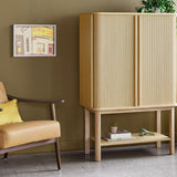 Gus* Modern Ledger Tall Cabinet