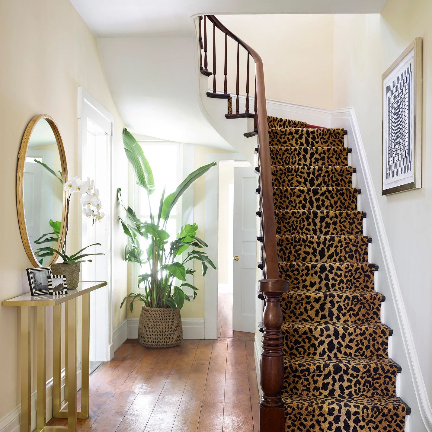 Leopard Hand Micro Hooked Wool Rug RUGS - wool Dash & Albert