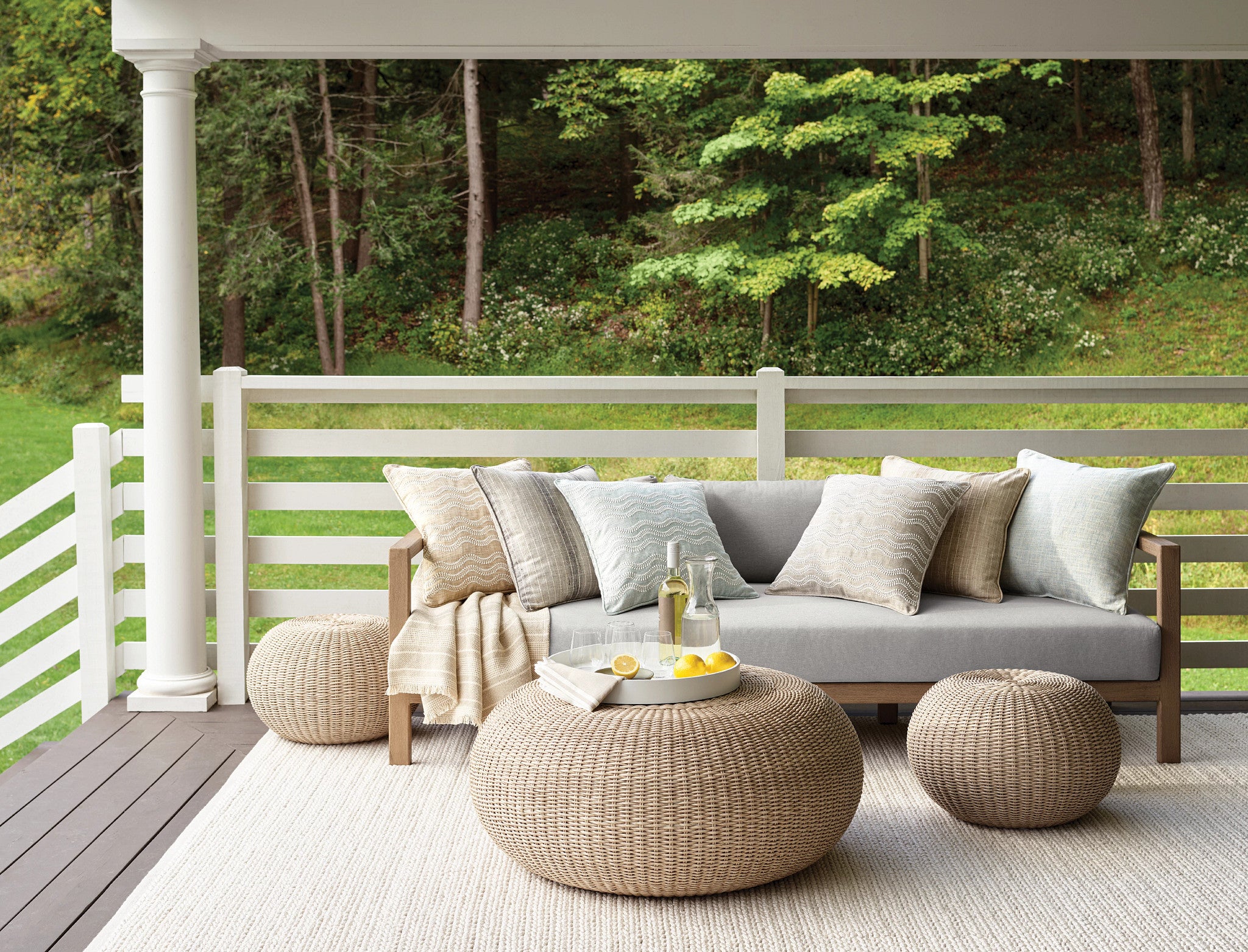 Veranda Handwoven Performance Rug Dash & Albert