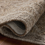 Loloi Mabel Bark / Graphite Rug RUGS - wool Loloi