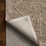 Loloi Mabel Bark / Graphite Rug RUGS - wool Loloi
