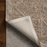 Loloi Mabel Bark / Graphite Rug RUGS - wool Loloi