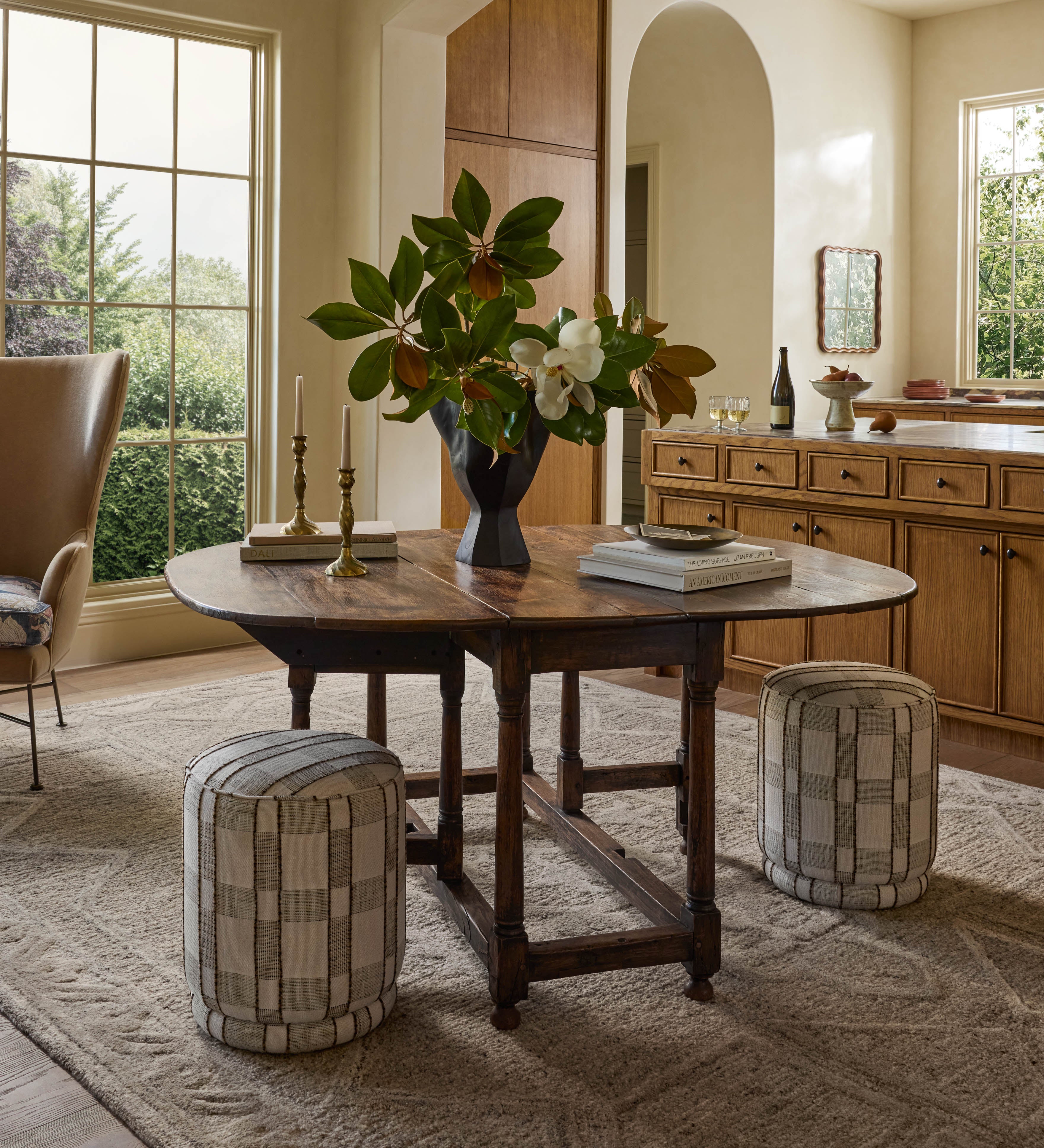 Loloi Mabel Pebble / Mist Rug, 18" x 18" Sample – view 2