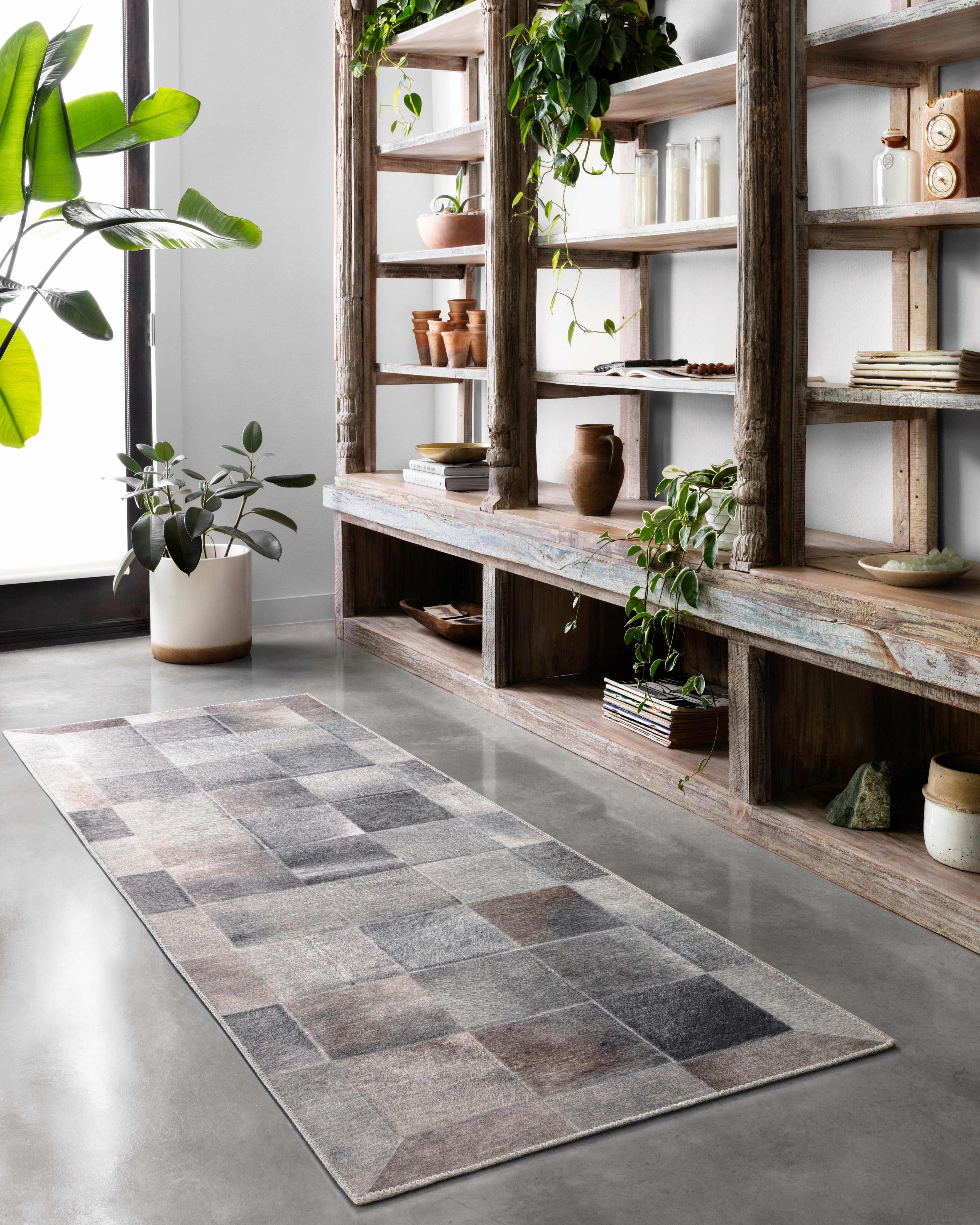 Loloi Maddox Charcoal / Grey Rug RUGS - synthetic Loloi