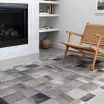 Loloi Maddox Charcoal / Grey Rug RUGS - synthetic Loloi