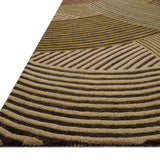 Brigette Romanek x Loloi Madi Espresso / Multi Rug RUGS - wool Loloi