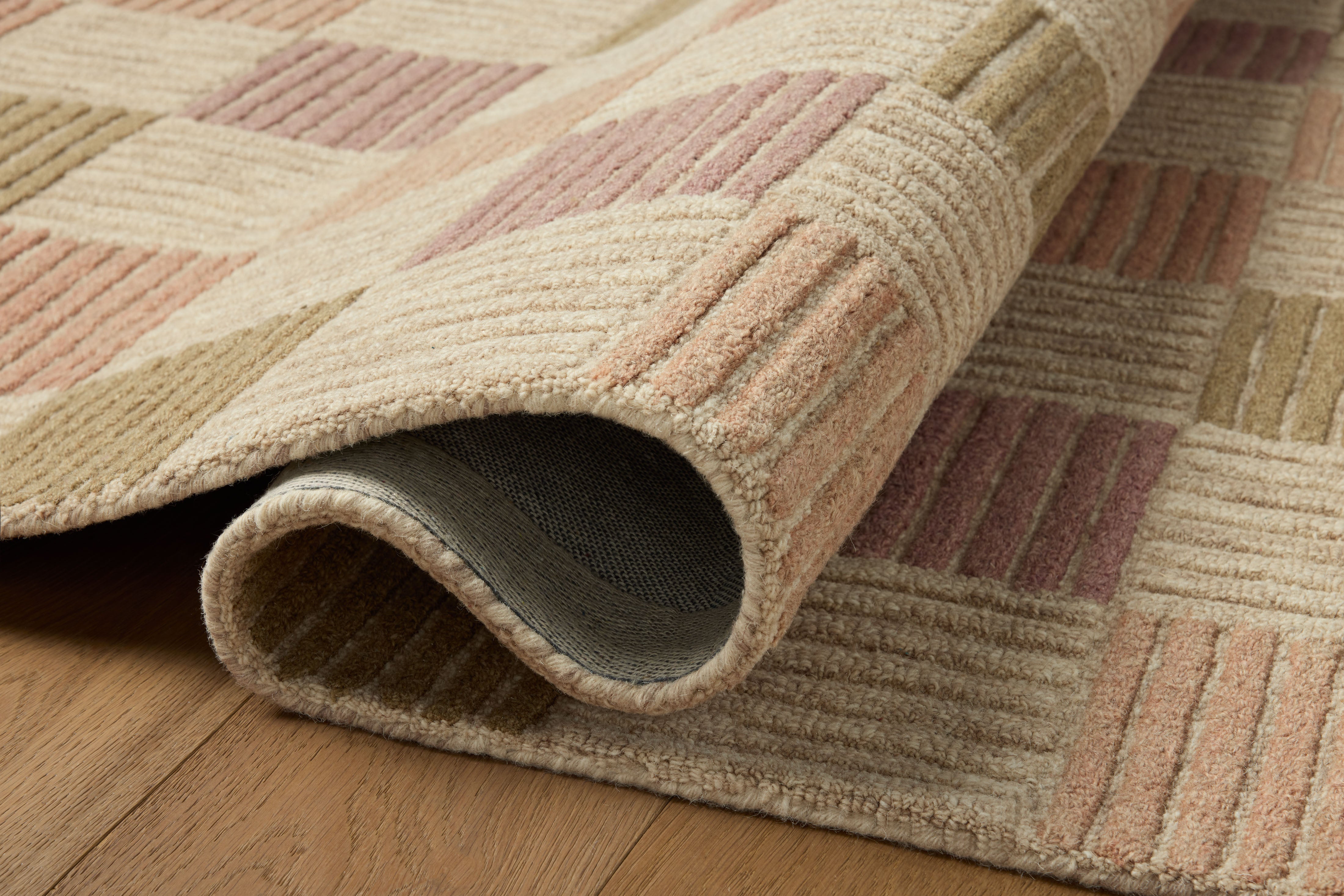 Brigette Romanek x Loloi Madi Natural / Multi Rug RUGS - wool Loloi