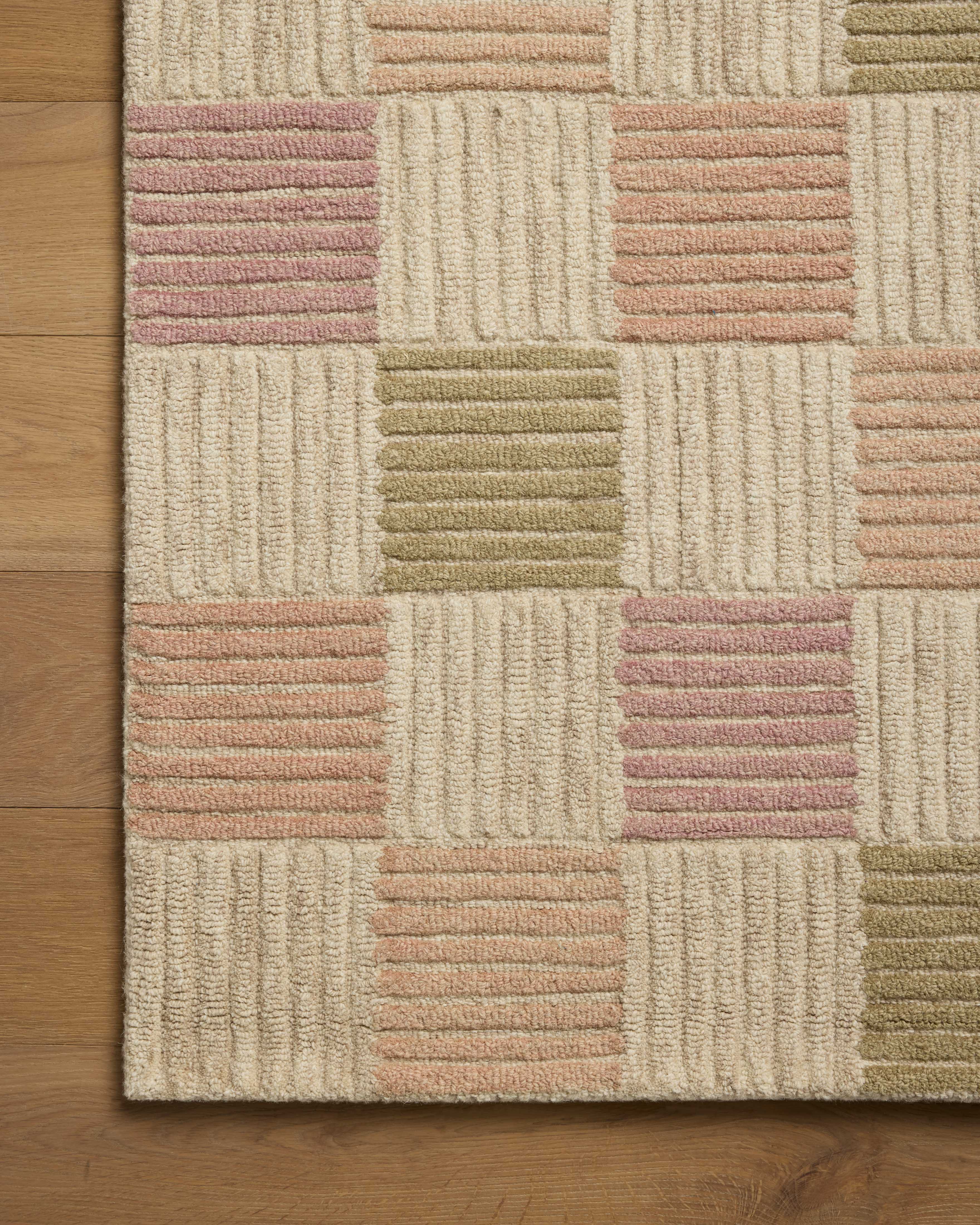 Brigette Romanek x Loloi Madi Natural / Multi Rug RUGS - wool Loloi