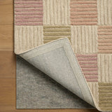 Brigette Romanek x Loloi Madi Natural / Multi Rug RUGS - wool Loloi