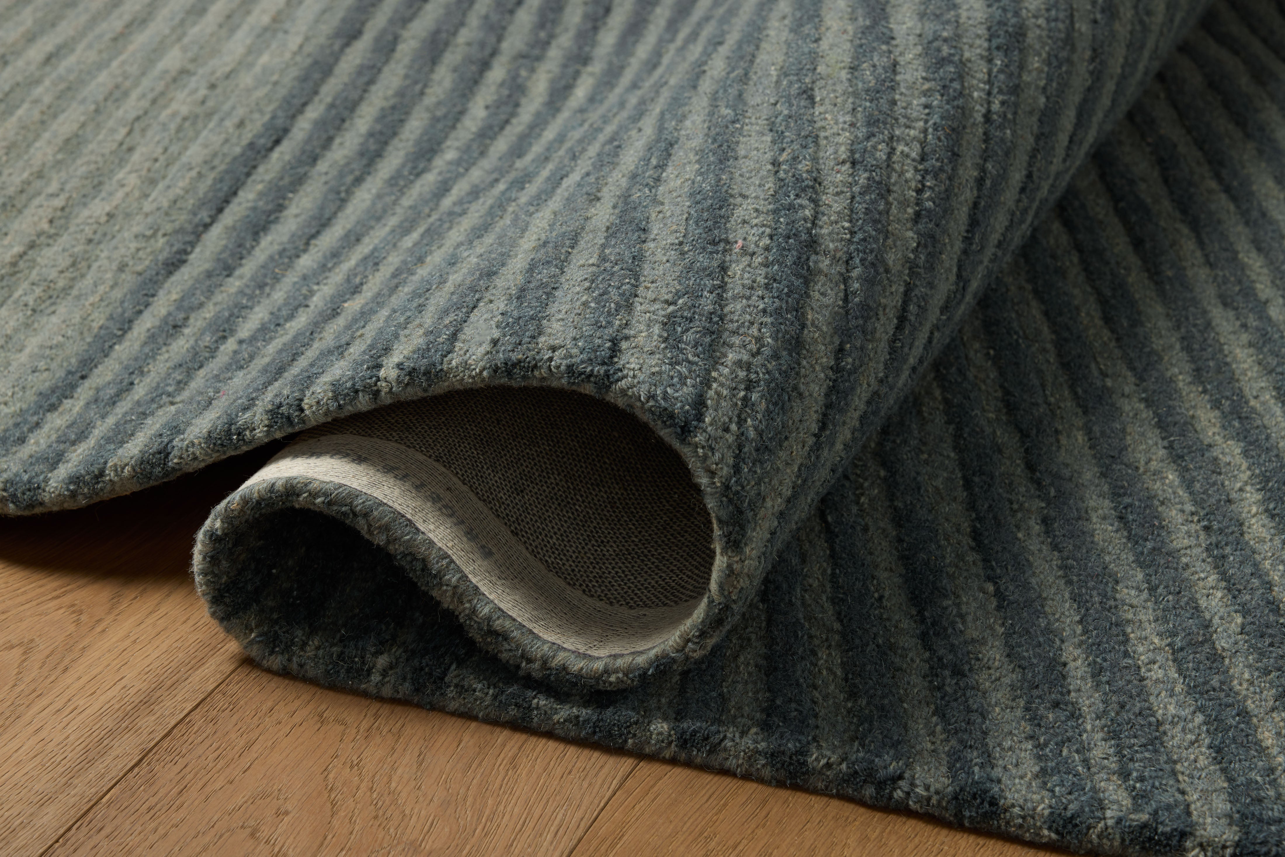 Brigette Romanek x Loloi Madi Denim / Multi Rug RUGS - wool Loloi