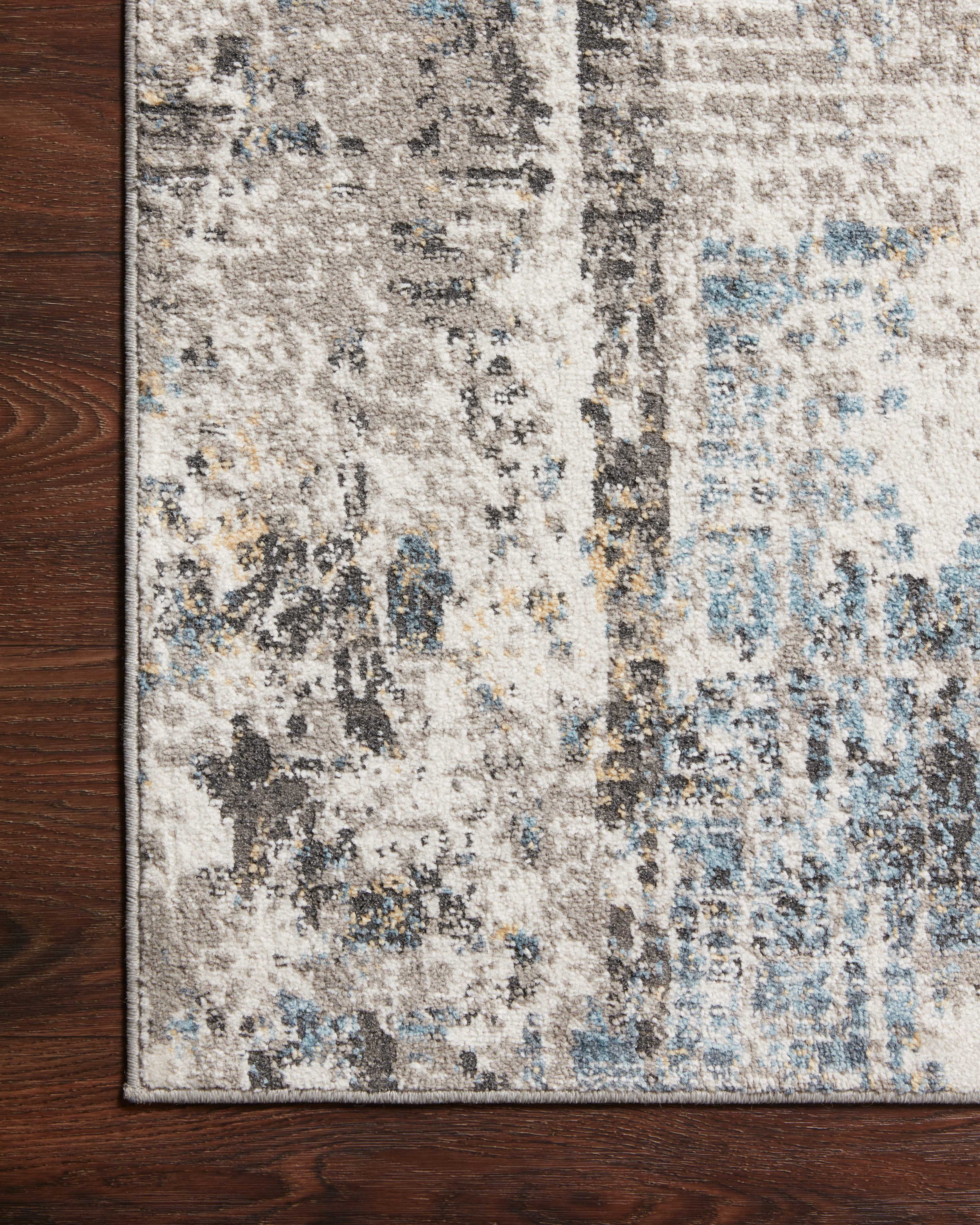 Loloi Maeve Slate / Mist Rug RUGS - synthetic Loloi