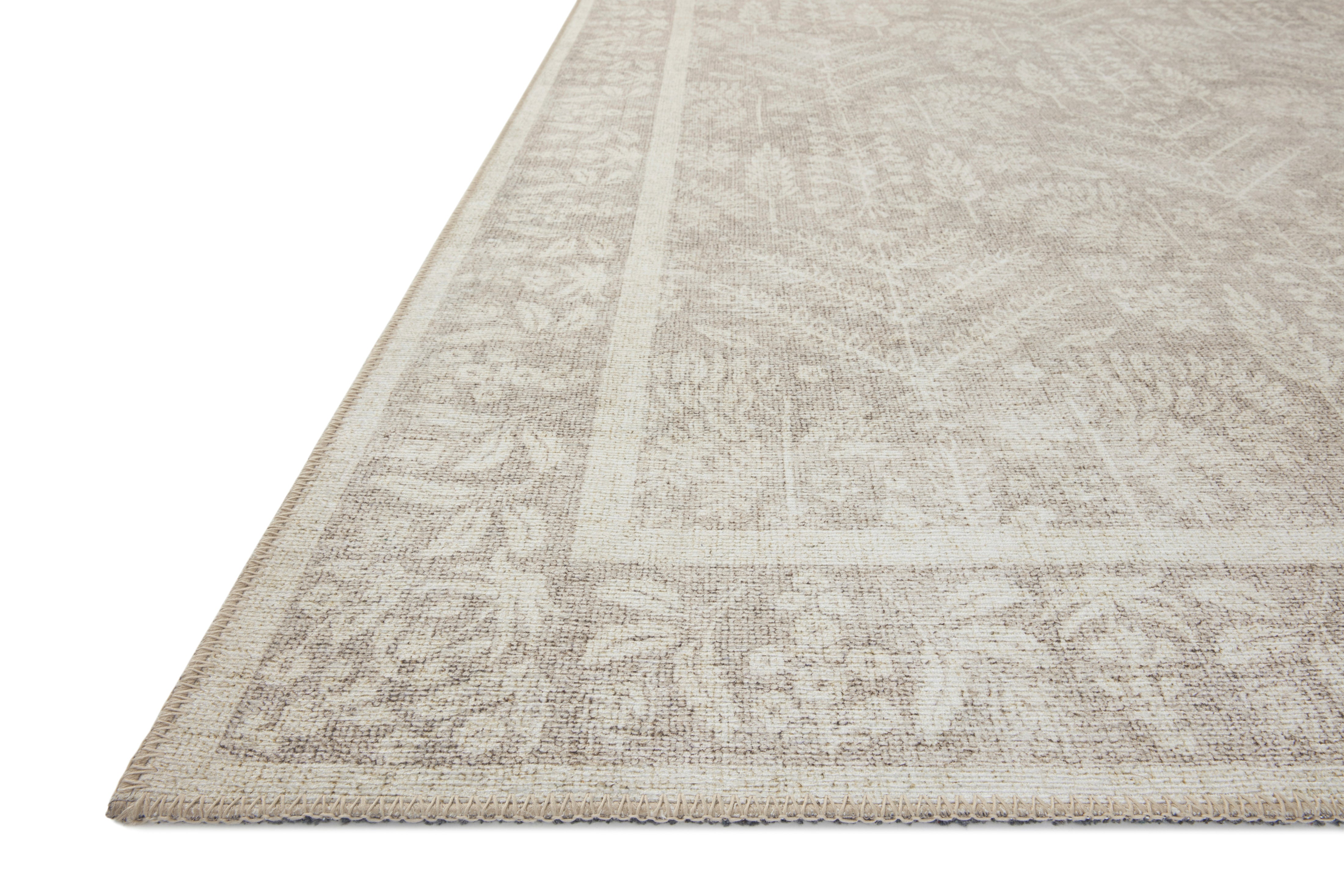 Rifle Paper Co. x Loloi/ Maison Bough Natural Rug 0 - RUGS - patterned Loloi
