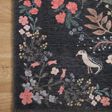 Rifle Paper Co. X Loloi/ Maison Tuileries Black Rug 3 - RUGS - patterned Loloi