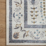 Rifle Paper Co. X Loloi Maison Wisteria Cream Rug 3 - RUGS - patterned Loloi