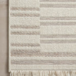 Amber Lewis x Loloi Malibu Ivory / Dove Rug No. 03 5-Rugs - indoor/outdoor Loloi