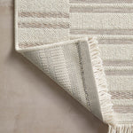 Amber Lewis x Loloi Malibu Ivory / Dove Rug No. 05 5-Rugs - indoor/outdoor Loloi