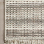 OVERSTOCK RUG - Amber Lewis x Loloi Malibu Ivory / Dove Rug No. 01 - 5'1" x 7'7" IN STORE - Sale Rugs Loloi