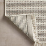 Amber Lewis x Loloi Malibu Ivory / Dove Rug No. 05 5-Rugs - indoor/outdoor Loloi
