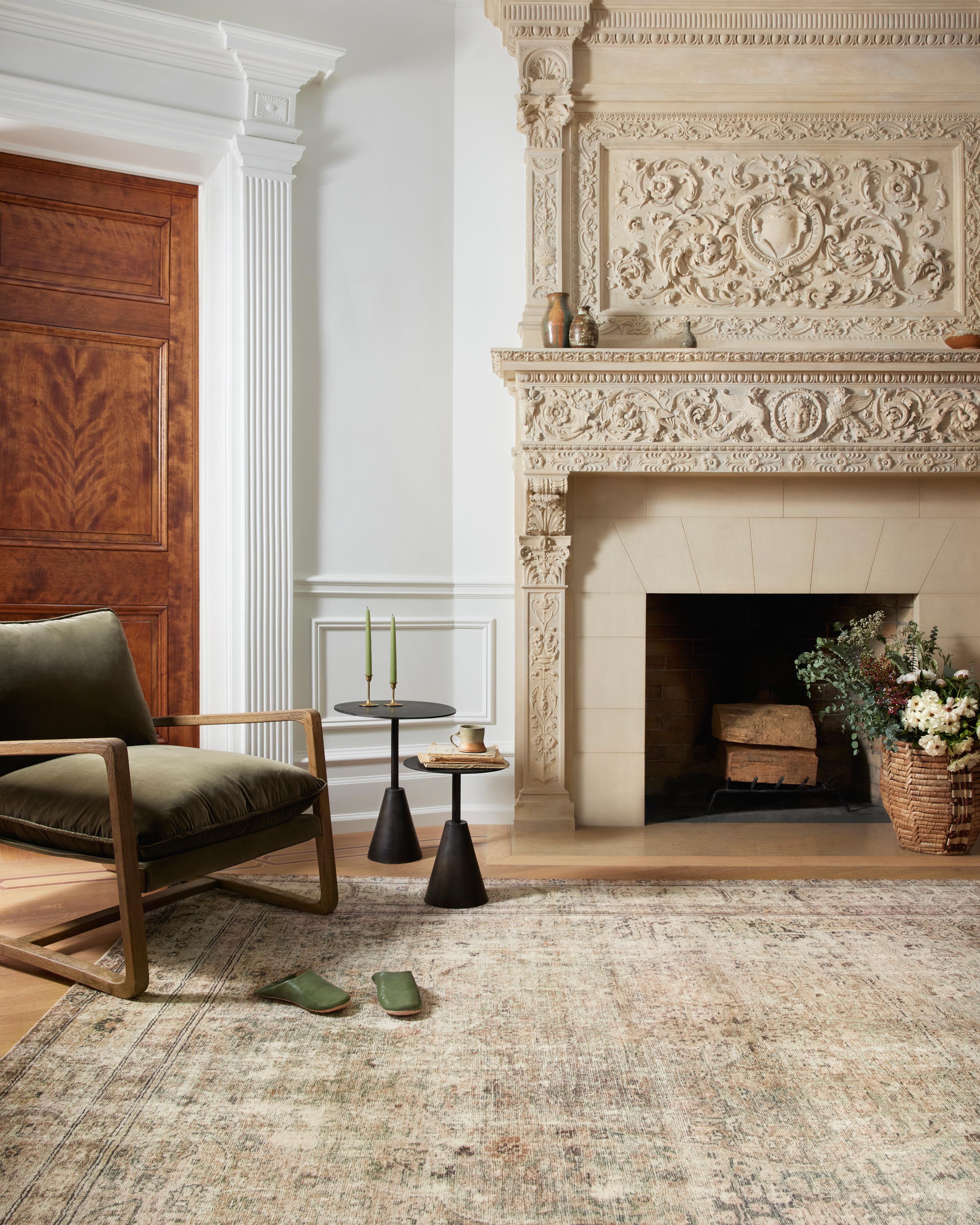 Loloi Margot Antique / Sage Rug No.1 RUGS - synthetic Loloi