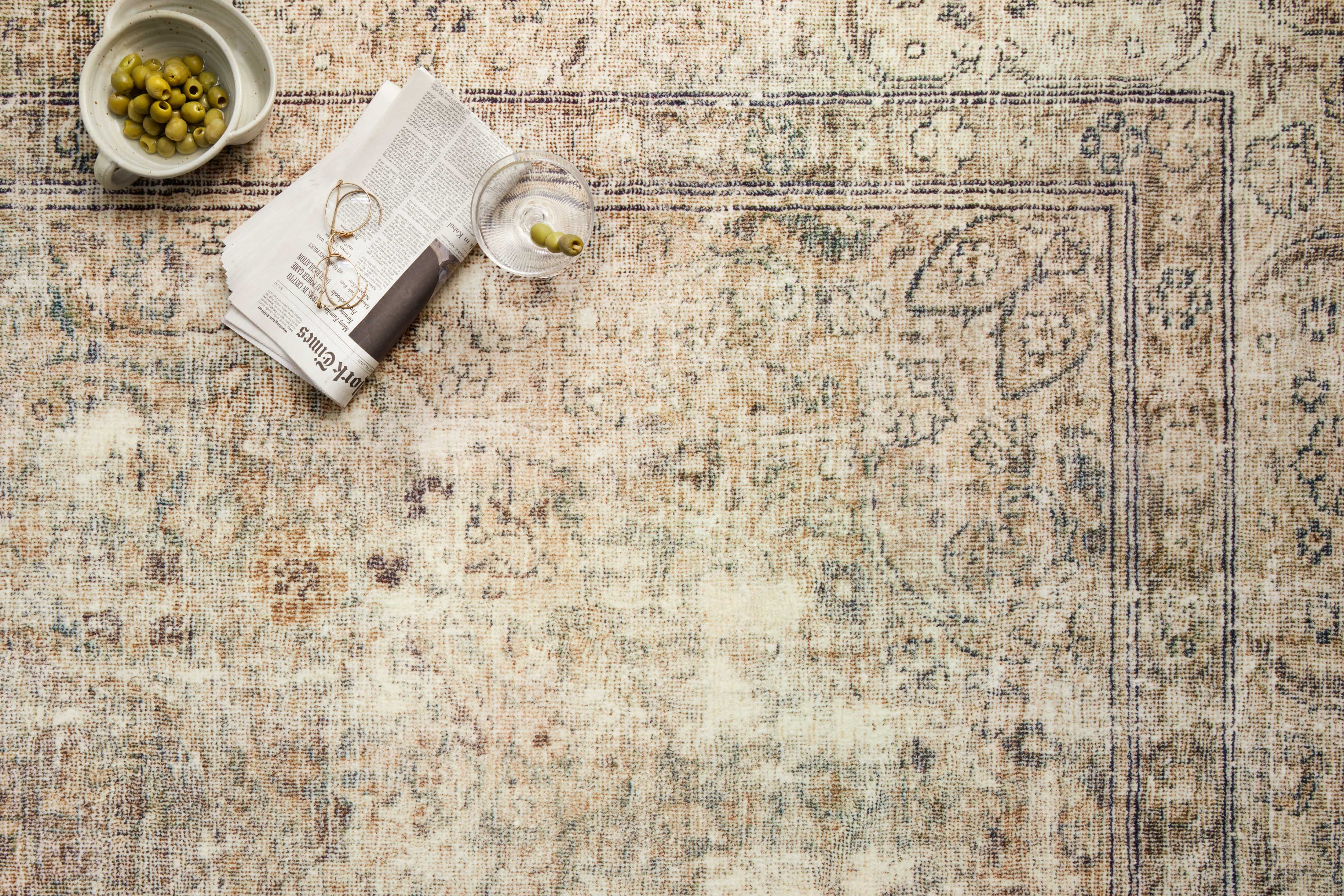 Loloi Margot Antique / Sage Rug 0-patterned rugs Loloi