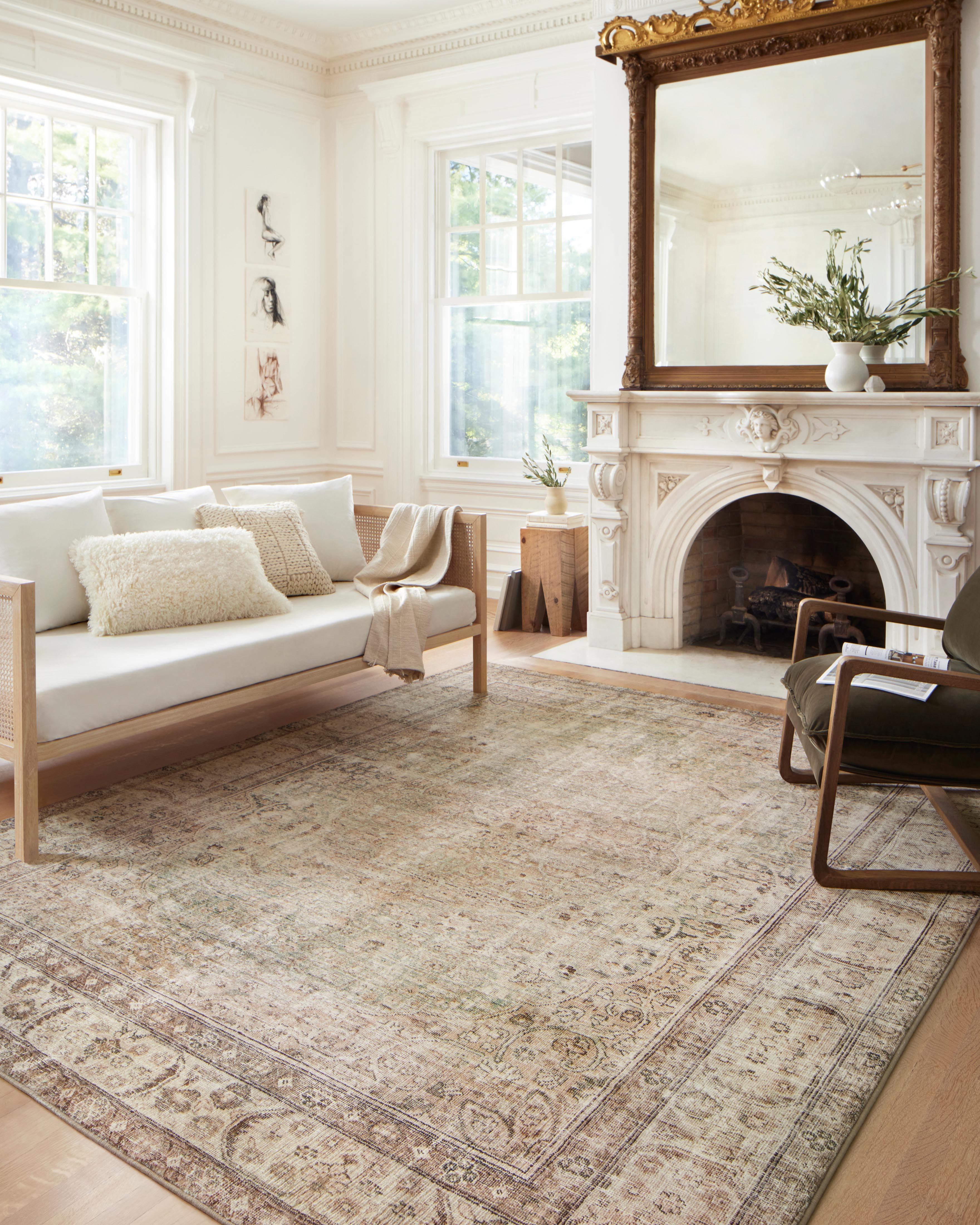 Loloi Margot Antique / Sage Rug 0-patterned rugs Loloi
