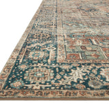 Loloi Margot Terracotta/Lagoon Rug 0-RUGS - patterned Loloi